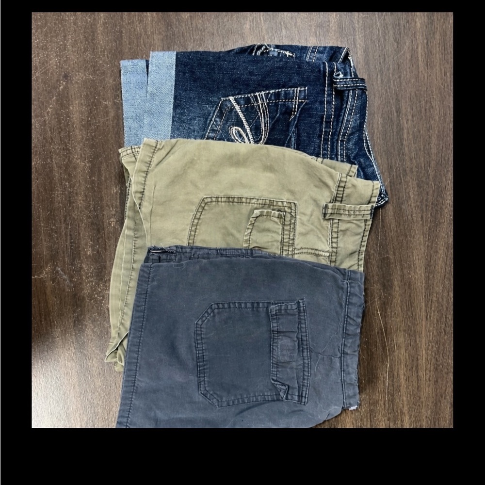 Multiples Womens (Junior) Mixed Color Shorts Pack - Coral, Navy, Olive, Charcoal